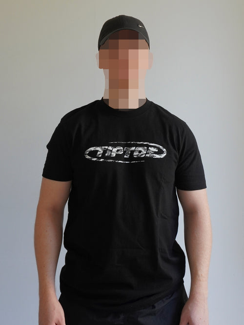 Camo T-Shirt Schwarz