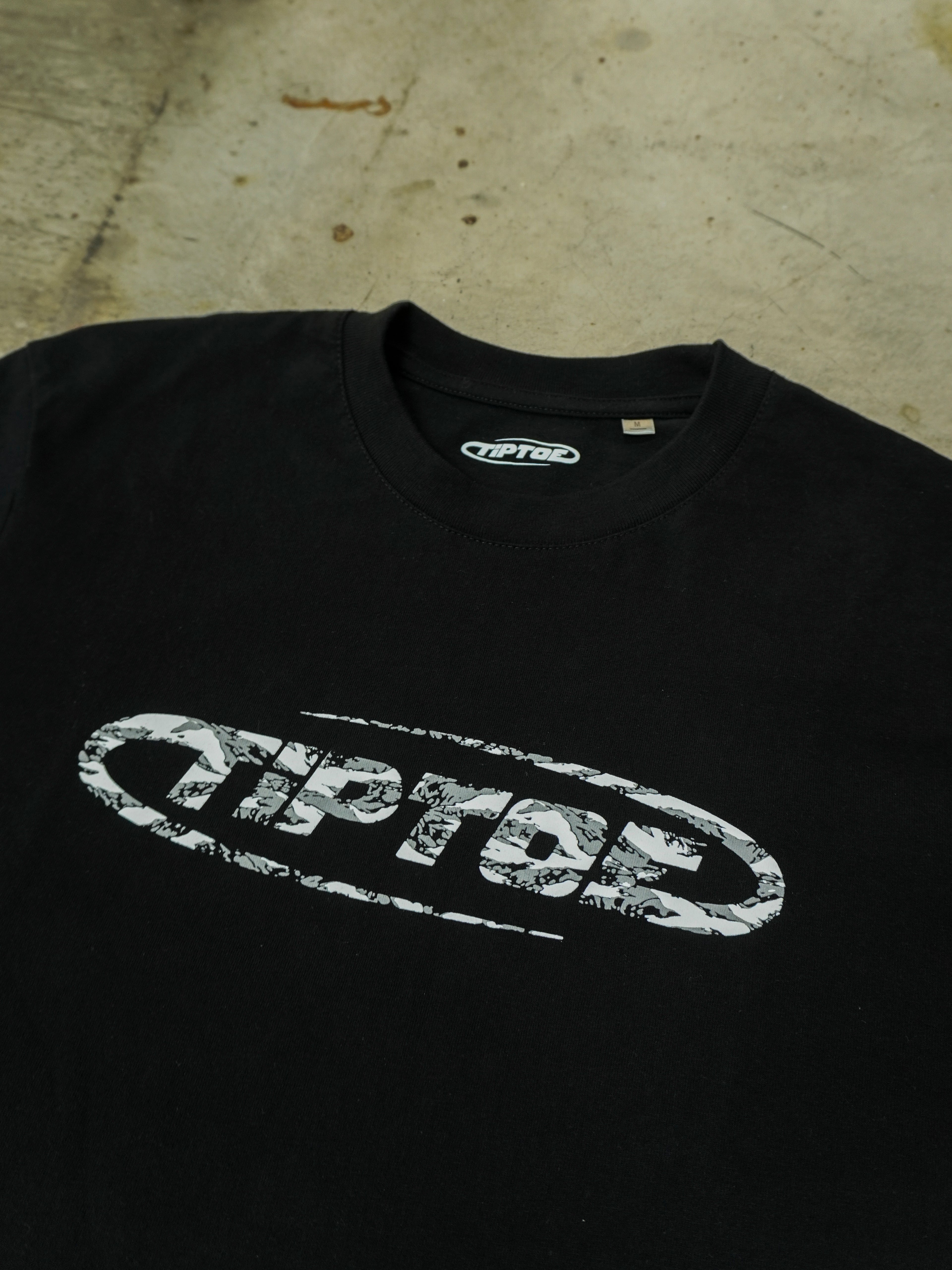 Camo T-Shirt Schwarz